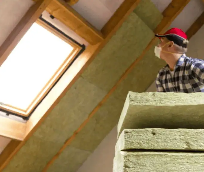 Rockwool insulation boards for residential insulation application